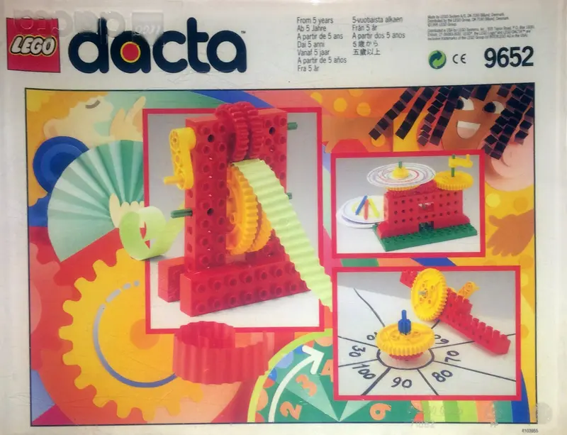 LEGO Dacta 9652 Fun Time Gears set