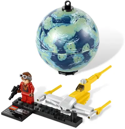 LEGO Star Wars 9674 Naboo Starfighter & Naboo set