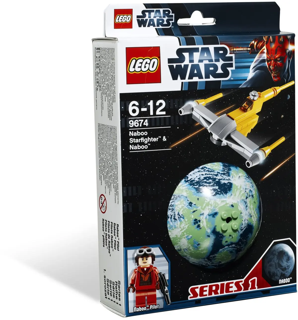 LEGO Star Wars 9674 Naboo Starfighter & Naboo set, image 2