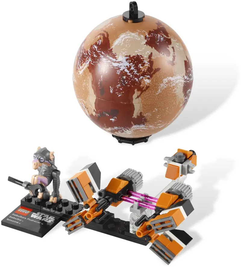 LEGO Star Wars 9675 Sebulba's Podracer & Tatooine set