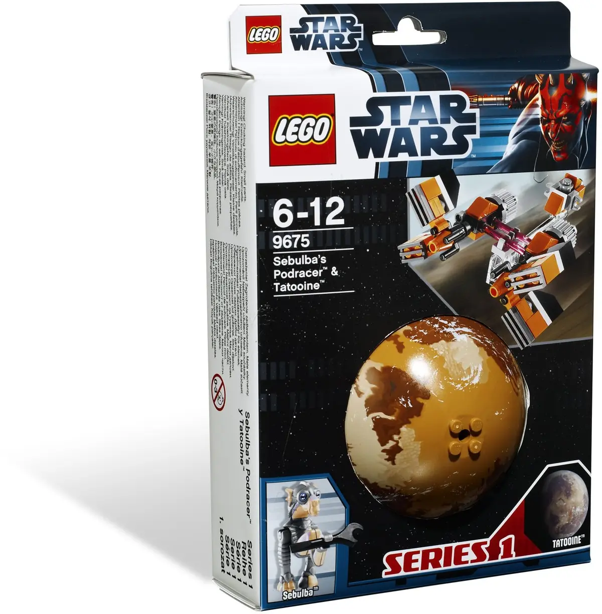 LEGO Star Wars 9675 Sebulba's Podracer & Tatooine set, image 2