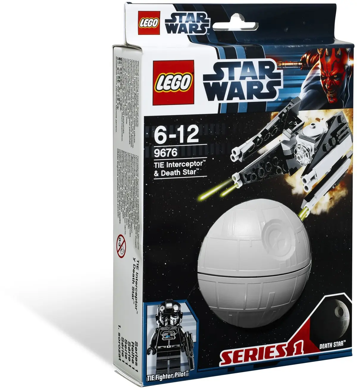LEGO Star Wars 9676 TIE Interceptor & Death Star set, image 2