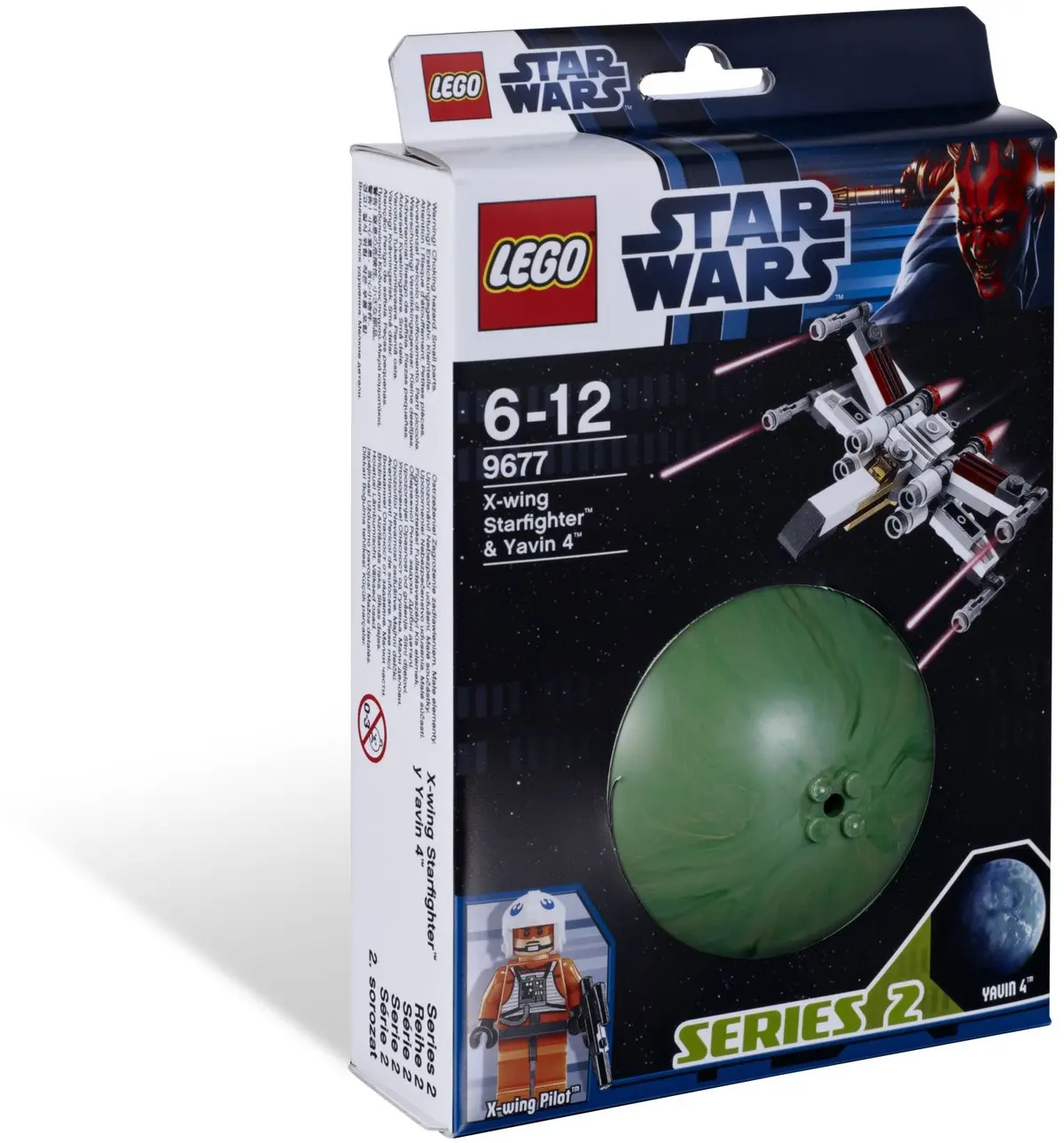 LEGO Star Wars 9677 X-wing Starfighter & Yavin 4 set, image 2
