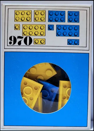 LEGO System 970 47 1/3 elements (plates) set