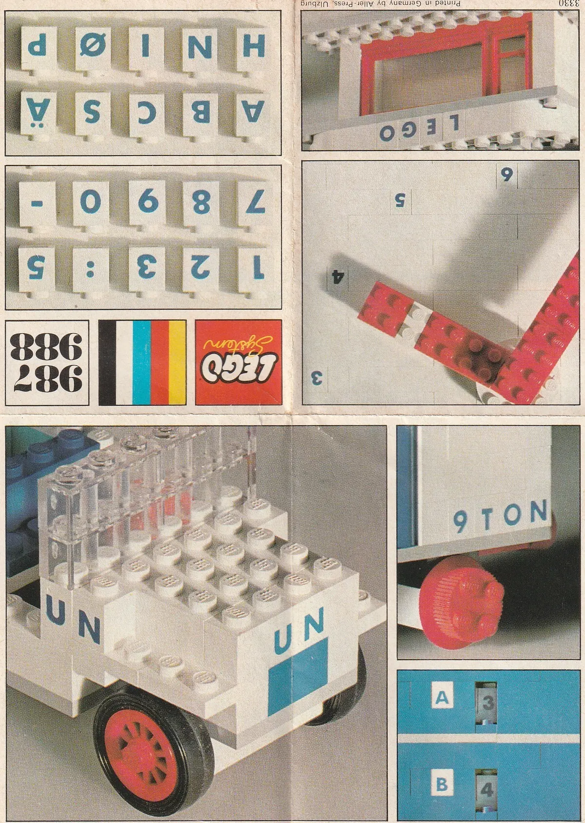 LEGO System 988 Alphabet Bricks set, image 2