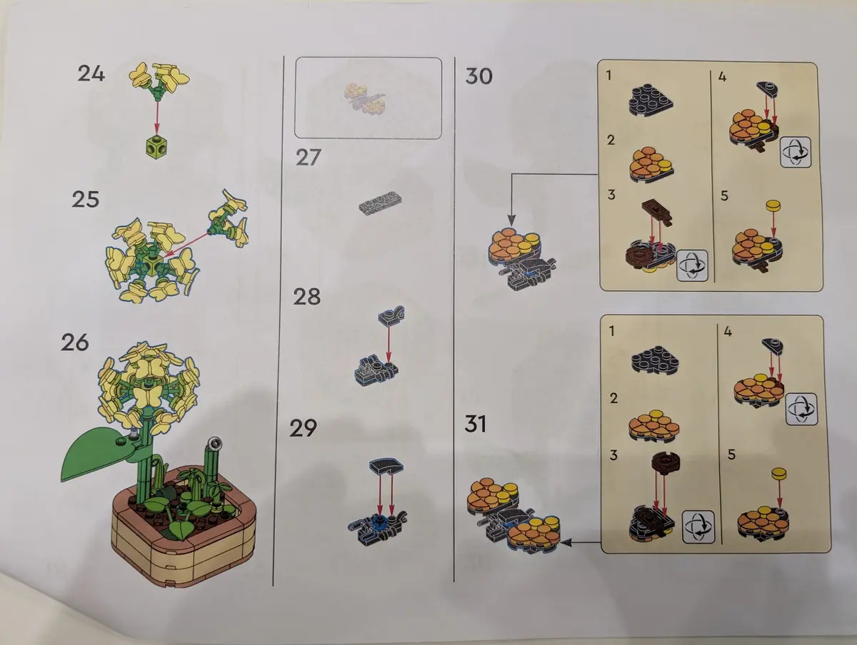 LEGO Promotional BGARDEN Butterfly Garden set, image 3