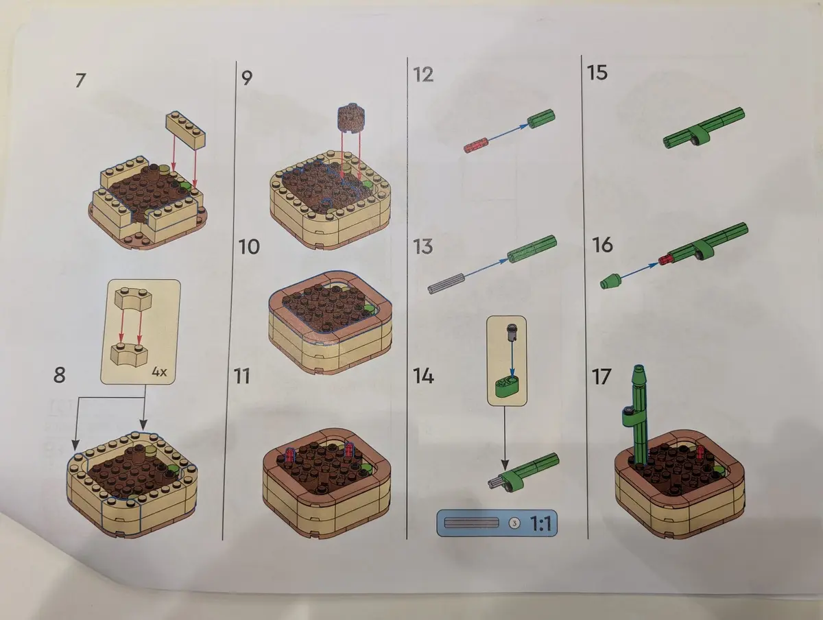 LEGO Promotional BGARDEN Butterfly Garden set, image 2