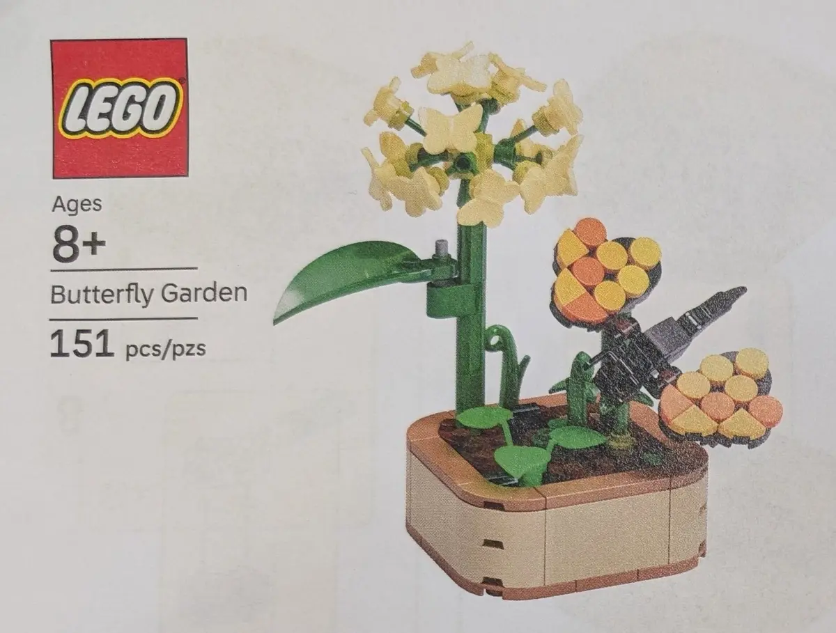 LEGO Promotional BGARDEN Butterfly Garden set