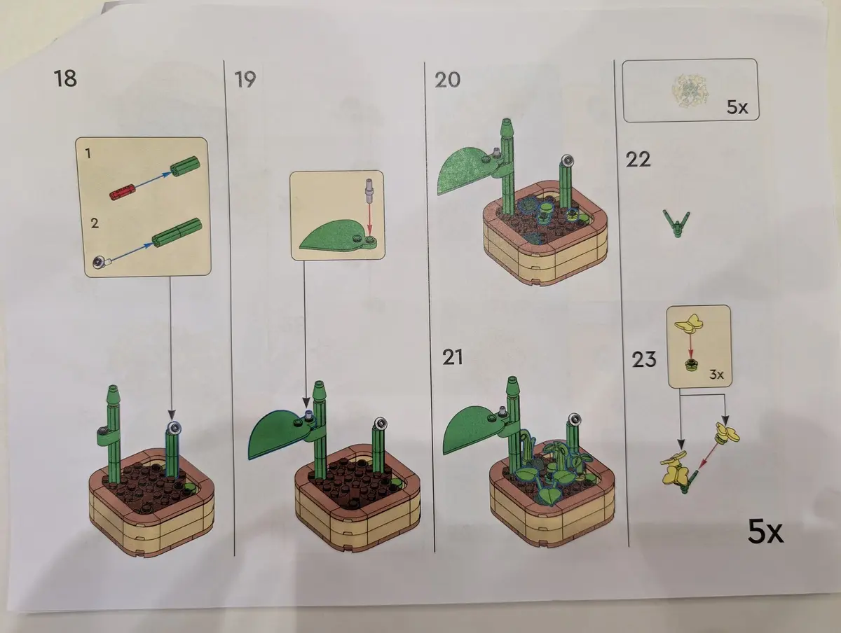 LEGO Promotional BGARDEN Butterfly Garden set, image 6