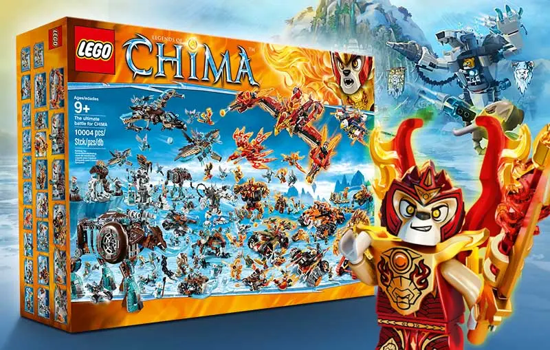 LEGO Legends of Chima BIGBOX The ultimate battle for CHIMA set