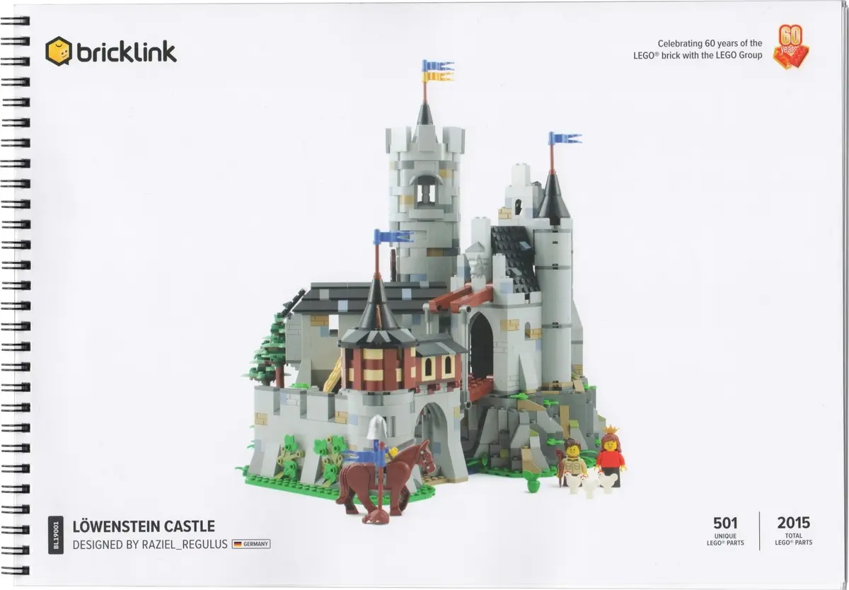 LEGO BrickLink BL19001 Löwenstein Castle set, image 2