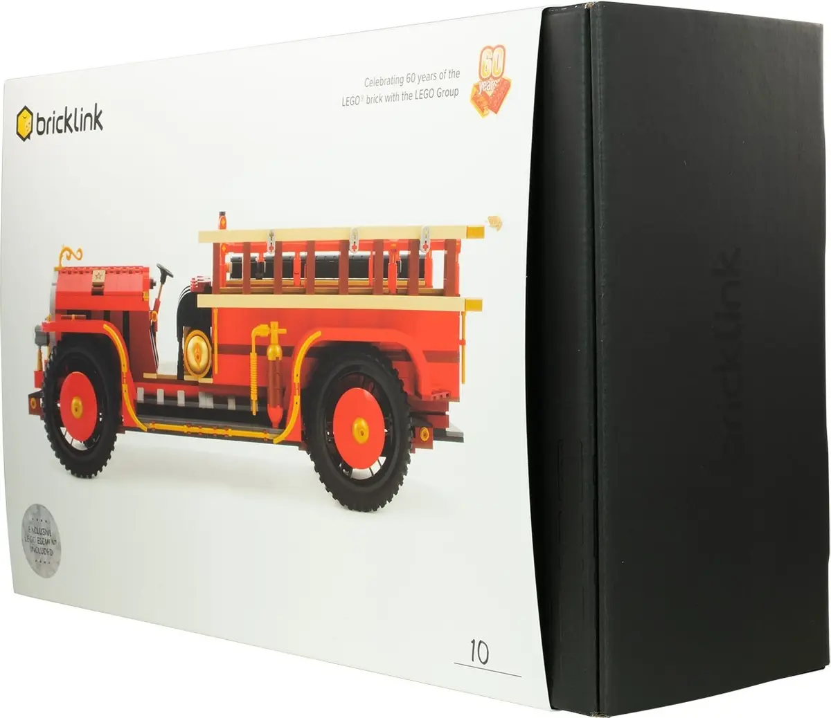 LEGO BrickLink BL19002 Antique Fire Engine set, image 4