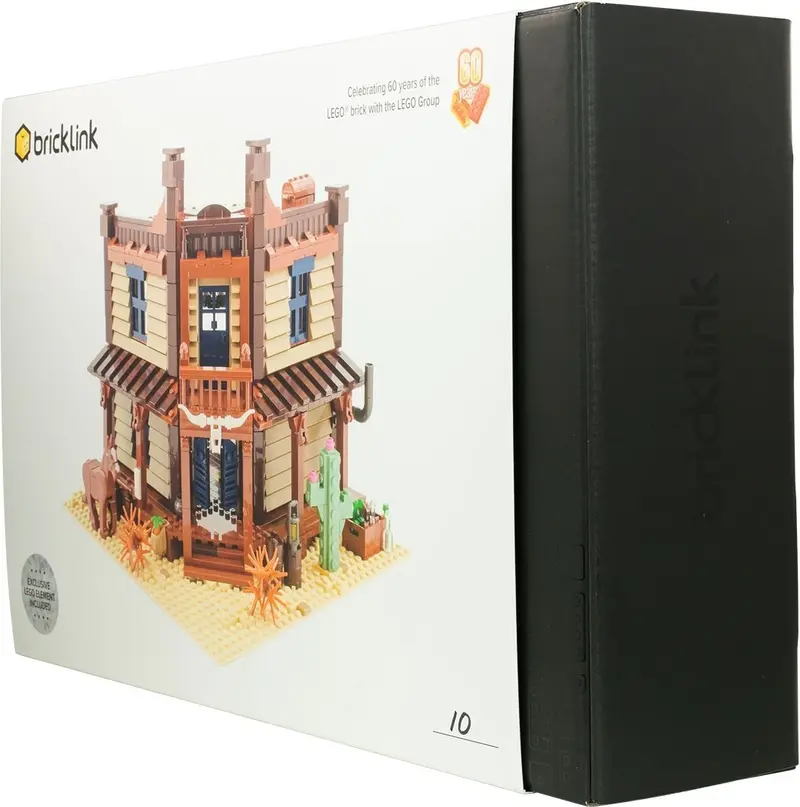 LEGO BrickLink BL19004 Wild West Saloon set, image 3