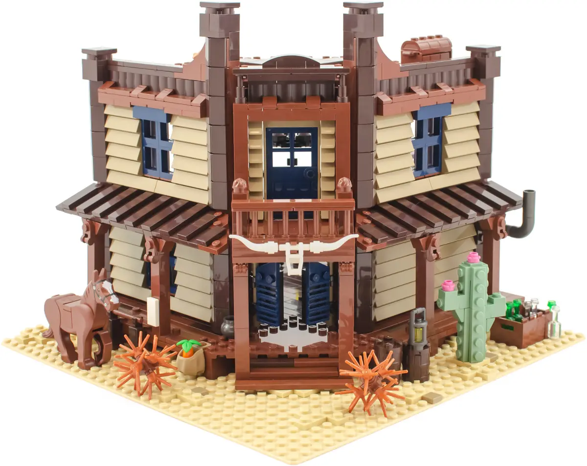 LEGO BrickLink BL19004 Wild West Saloon set