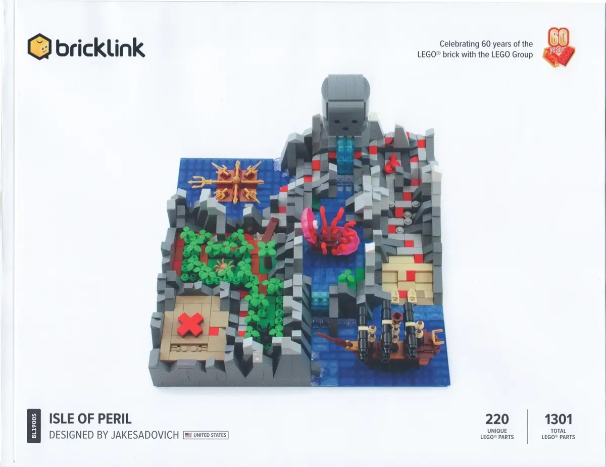 LEGO BrickLink BL19005 Isle of Peril set, image 3