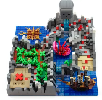 LEGO BrickLink BL19005 Isle of Peril set