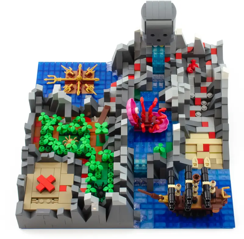 LEGO BrickLink BL19005 Isle of Peril set