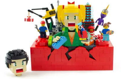 LEGO BrickLink BL19009 Imagine it! Build it! set