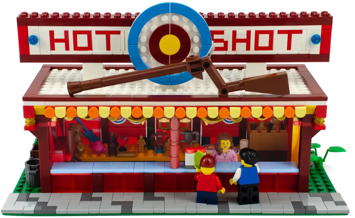 LEGO BrickLink BL19010 Hot Shot Carnival set