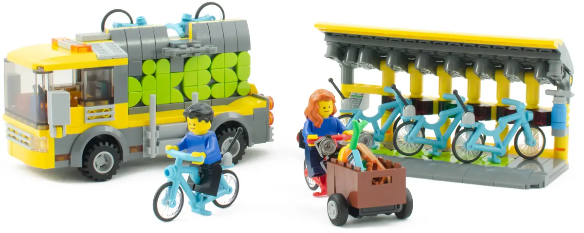 LEGO BrickLink BL19012 Bikes! set
