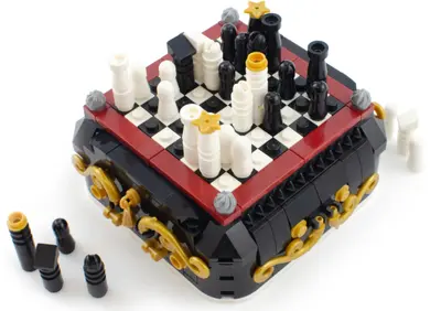 LEGO BrickLink BL19013 Steampunk Mini Chess set