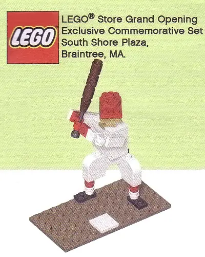 LEGO Promotional BRAINTREE Baseball Player set