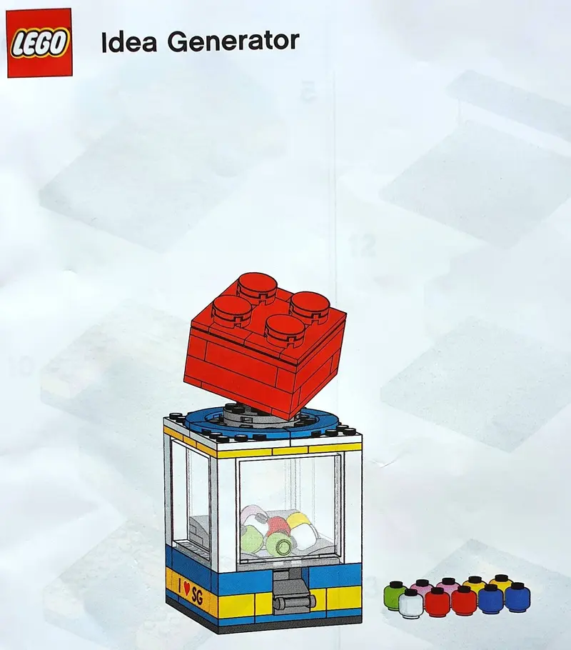 LEGO Promotional BRICKSWORLD4 Idea Generator set