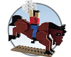 LEGO Promotional CALGARY Bucking Bronco set