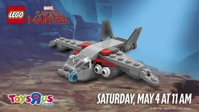 LEGO Marvel Super Heroes CAPTAINMARVEL Mini Captain Marvel Ship set