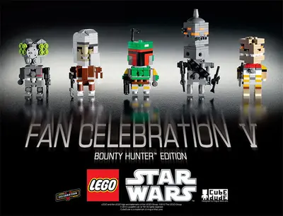 LEGO Star Wars CELEBV Fan Celebration V - CubeDude - The Bounty Hunter Edition set