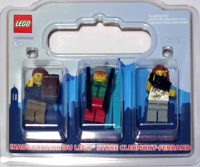 LEGO Promotional CLERMONTFERRAND Clermont-Ferrand Exclusive Minifigure Pack set