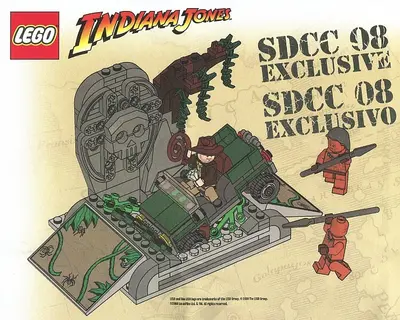 LEGO Indiana Jones COMCON002 BrickMaster (SDCC 2008 exclusive) set