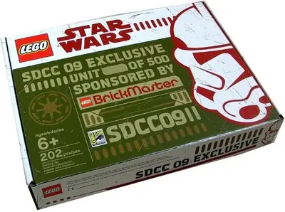 LEGO Star Wars COMCON010 Mini Republic Dropship Mini AT-TE Brickmaster Pack (SDCC 2009 exclusive) set