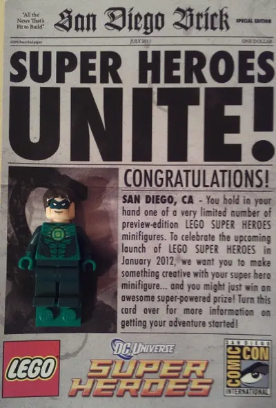 LEGO DC Comics Super Heroes COMCON013 Green Lantern set