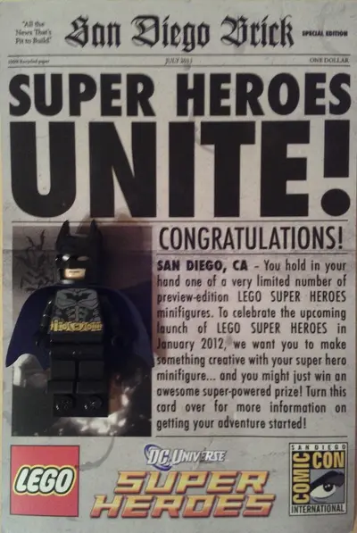 LEGO DC Comics Super Heroes COMCON014 Batman set