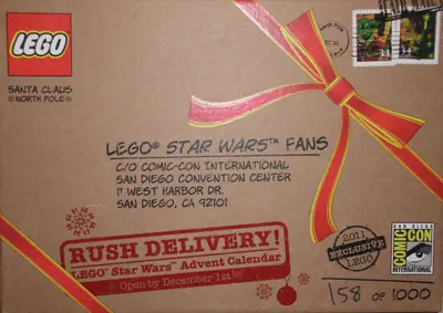 LEGO Star Wars COMCON015 LEGO Star Wars Advent Calendar (SDCC 2011 exclusive) set