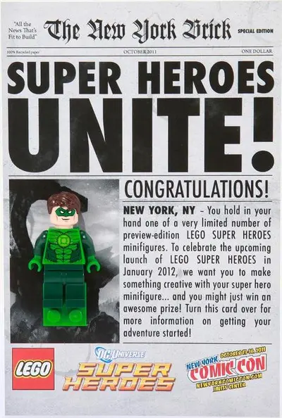 LEGO DC Comics Super Heroes COMCON016 Green Lantern set
