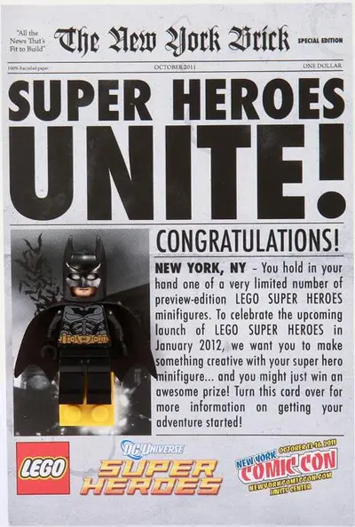 LEGO DC Comics Super Heroes COMCON018 Batman set