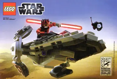 LEGO Star Wars COMCON019 Sith Infiltrator (SDCC 2012 exclusive) set