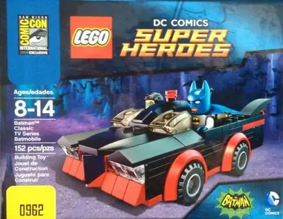 LEGO DC Comics Super Heroes COMCON037 Batman Classic TV Series Batmobile set