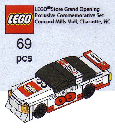 LEGO Promotional CONCORD Nascar set