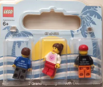 LEGO Promotional COSTAMESA Costa Mesa, Exclusive Minifigure Pack set