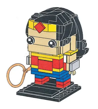 LEGO BrickHeadz DCBHZ Wonder Woman set