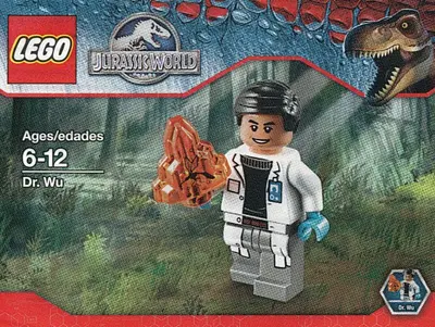 LEGO Jurassic World DRWU Dr. Wu set