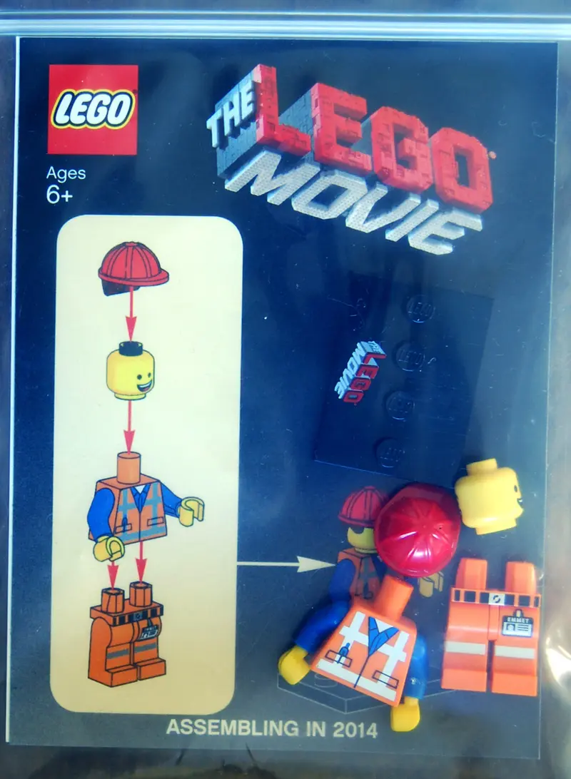 LEGO The LEGO Movie EMMET The LEGO Movie Promotional Figure - Emmet set