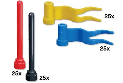 LEGO Bulk Bricks F6316 Flags and Posts set
