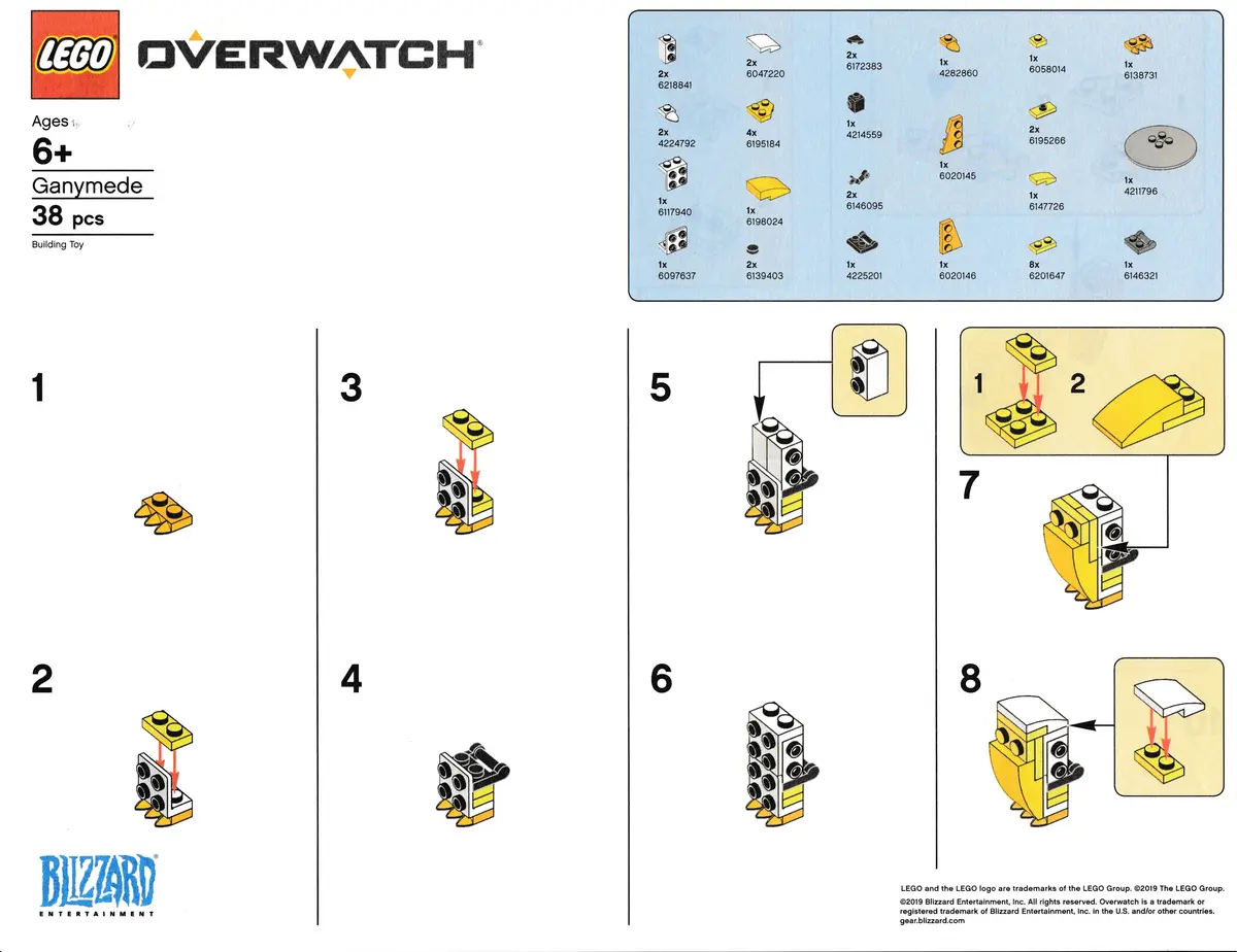 LEGO Overwatch GANYMEDE Ganymede set, image 2