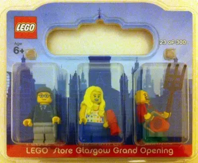 LEGO Promotional GLASGOW Glasgow, UK Exclusive Minifigure Pack set