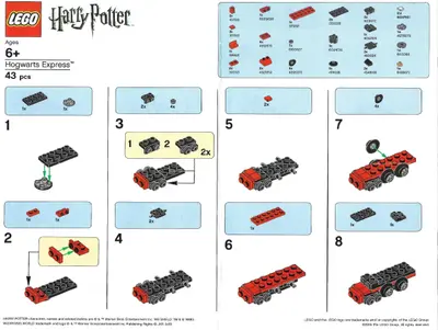 LEGO Harry Potter HOGEXP Hogwarts Express set