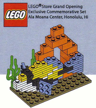 LEGO Promotional HONOLULU Fish and Coral set